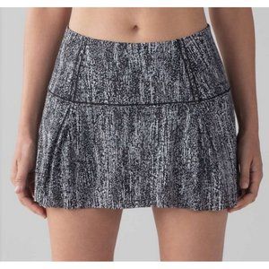 Lululemon Athletica Textured Black and White Skirt